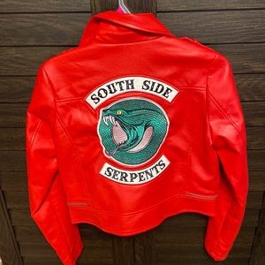 South side servants Faust leather jacket